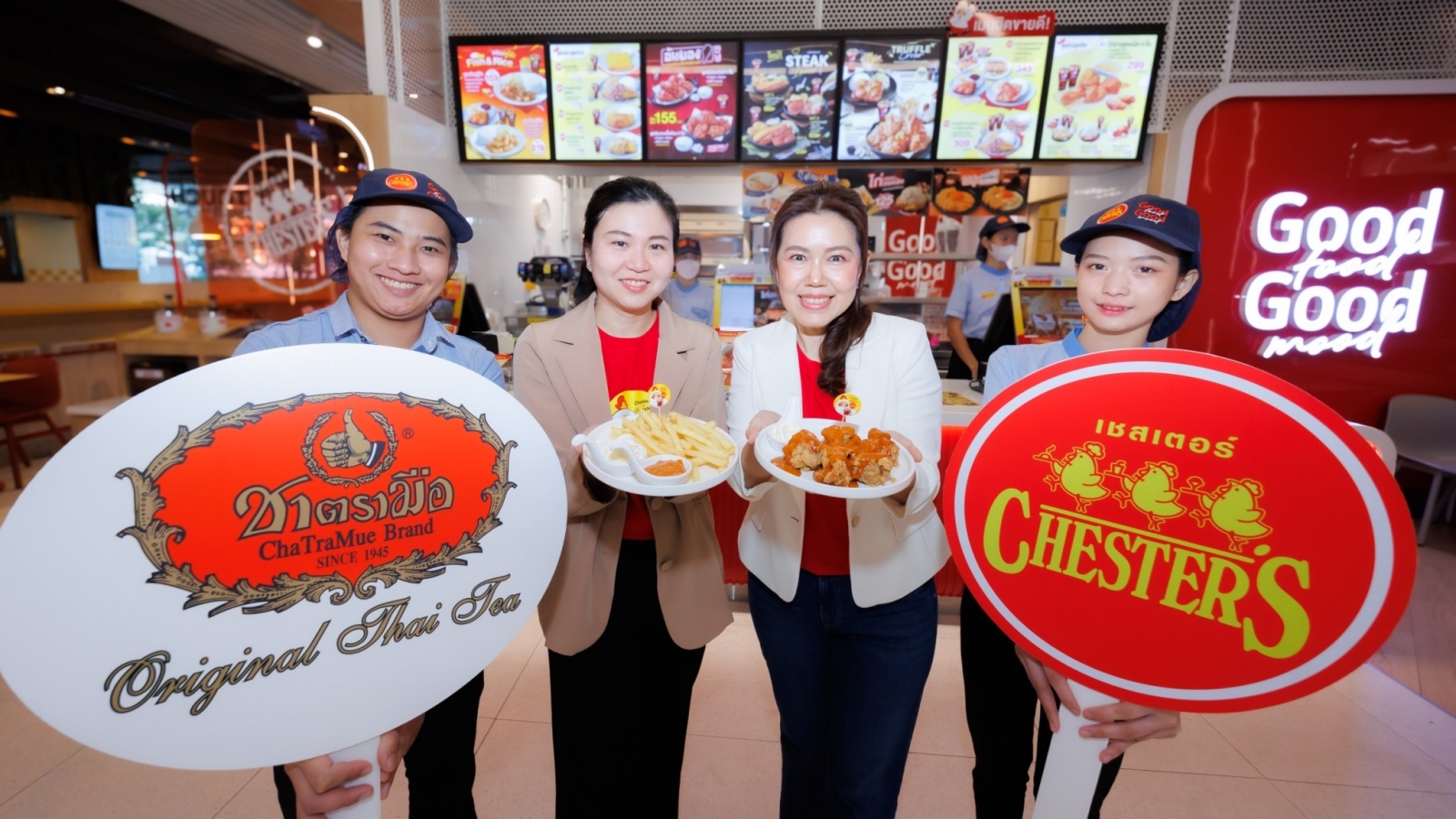 Chester’s Partners with ChaTraMue to Launch Exquisite 'Chicken & Fries X Thai Tea Sauce' Fusion Cuisine
